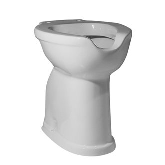 Inodoro alto 50cm con abertura Mediclinics
