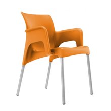 Silla naranja SUN de Resol