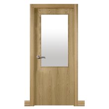 Puerta interior vidriera MODERNA ROBLE V V-ZV1