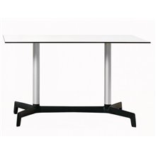 Mesa pie doble negro SPUTNIK de Resol