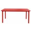Mesa grande roja NOA de Resol