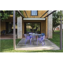Mesa gris oscuro NOA de Resol