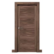 Puerta interior LISA MODERNA NOGAL L4