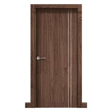 Puerta interior LISA MODERNA NOGAL V2V