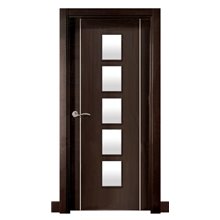 Puerta interior vidriera MODERNA WENGUE VML1-BV5C