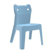 Juego de 4 sillas infantiles en azul cielo Jan Cat Resol
