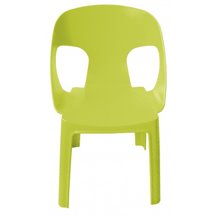 Conjunto de 4 sillas infantiles verde lima Rita Resol