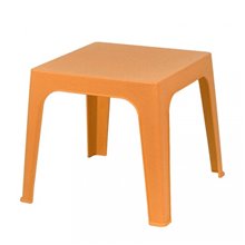 Pack de 4 mesas infantiles naranja Julieta Resol