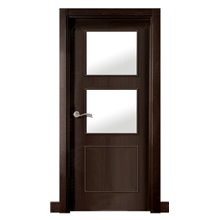 Puerta interior vidriera MODERNA WENGUE T330-V2