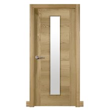 Puerta interior vidriera MODERNA ROBLE VP5-1VC