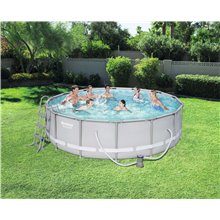 Piscina redonda 427x107cm POWER STEEL Bestway