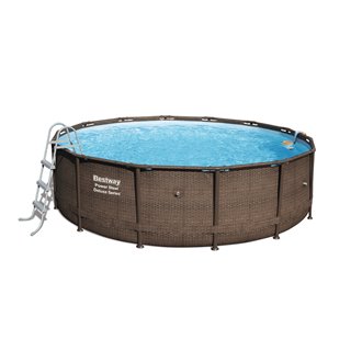 Piscina desmontable redonda Rattan 427x107cm Bestway