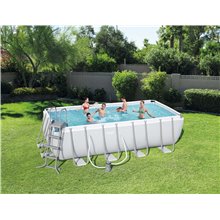 Piscina rectangular 488x244x122 cm Power Steel...