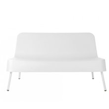 Sofá de exterior blanco BOB de Resol