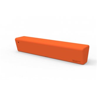 Bancada recta naranja HOOP de Resol