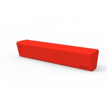 Bancada recta roja HOOP de Resol