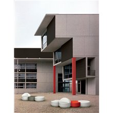 Banco gris respaldo recto DISK Resol