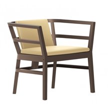 Sillón de exterior chocolate CLICK-CLACK Resol