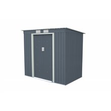 Caseta métalica 2,43m² Buckingham gris Gardiun