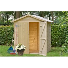 Cobertizo madera Daniel 4m² Gardiun