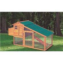Gallinero de madera y metal Iowa Gardiun