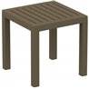 Mesa auxiliar marr&oacute;n CLICK-CLACK de Resol
