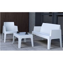 Sofá de exterior blanco URBAN de Resol