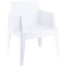 Sillón de exterior blanco URBAN de Resol