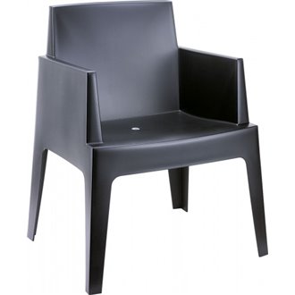 Sill&oacute;n de exterior negro URBAN de Resol