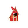 Casita infantil 1,24m&sup2; Peter rojo Outdoor Toys