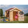 Casita infantil 1,37m&sup2; Rapunzel Outdoor Toys