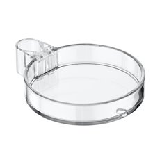 Jabonera transparente Stella Roca