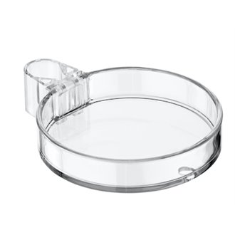 Jabonera transparente Stella Roca