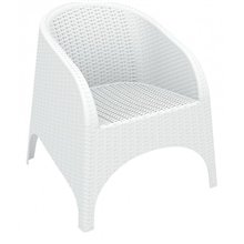 Sillón de exterior blanco ESTORIL de Resol
