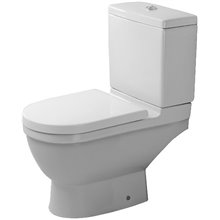 Inodoro completo tanque bajo salida horizontal Starck 3 DURAVIT