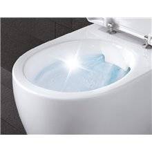 Inodoro suspendido compact Geberit iCon Rimfree
