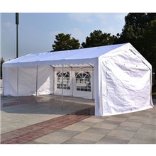 Pabellón 8x4x2,8m blanco Outsunny