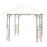 P&eacute;rgola 3x3x2,6m crema Outsunny 