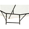 P&eacute;rgola 3x3x2,6m crema Outsunny 