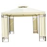 P&eacute;rgola 3x3x2,65m crema Outsunny 