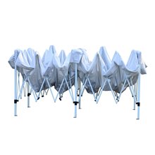 Carpa mosquitera 6x3x2,55m blanca Outsunny