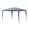 Carpa sin paredes 3x3x2,45m azul Outsunny 