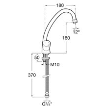 Grifo mezclador cocina bimando Brava Roca