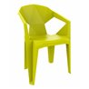Set de 24 sillones monobloc verde lima Delta Resol
