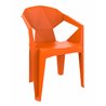 Set de 24 sillones monobloc naranja Delta Resol