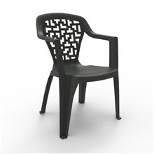 Pack de 32 sillones antracita Creta Resol