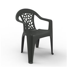 Set de 25 sillones antracita Inca Resol