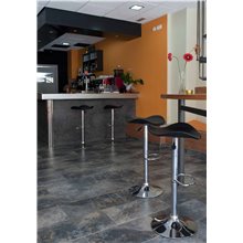 Set de 2 taburetes negros Jed Resol
