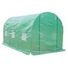 Invernadero verde 450x200x200 Outsunny