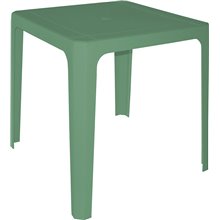 Pack de 27 mesas monobloc verde oscuro Beach Bar Resol
